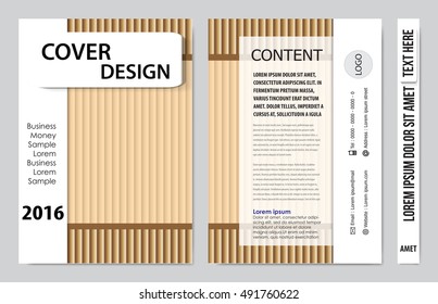Brochure design template vector. Flyers annual report business magazine poster.Leaflet cover book presentation with abstract design background. Layout in A4 size.illustration.