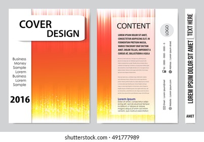 Brochure design template vector. Flyers annual report business magazine poster.Leaflet cover book presentation with abstract design background. Layout in A4 size.illustration.