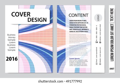 Brochure design template vector. Flyers annual report business magazine poster.Leaflet cover book presentation with abstract design background. Layout in A4 size.illustration.