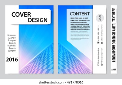 Brochure design template vector. Flyers annual report business magazine poster.Leaflet cover book presentation with abstract design background. Layout in A4 size.illustration.
