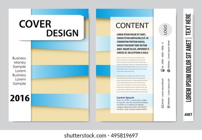 Brochure design template vector. Flyers annual report business magazine poster.Leaflet cover book presentation with abstract design background. Layout in A4 size.illustration.
