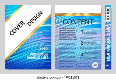 Brochure design template vector. Flyers annual report business magazine poster.Leaflet cover book presentation with abstract design background. Layout in A4 size.illustration.
