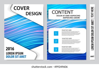 Brochure design template vector. Flyers annual report business magazine poster.Leaflet cover book presentation with abstract design background. Layout in A4 size.illustration.