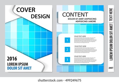 Brochure design template vector. Flyers annual report business magazine poster.Leaflet cover book presentation with abstract design background. Layout in A4 size.illustration.