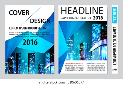 Brochure design template vector. Flyers annual report business magazine poster.Leaflet cover book presentation with abstract design background. Layout in A4 size.illustration