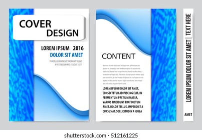 Brochure design template vector. Flyers annual report business magazine poster.Leaflet cover book presentation with abstract design background. Layout in A4 size.illustration