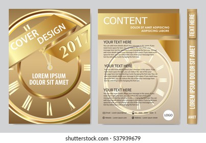 Brochure design template vector. Flyers annual report business magazine poster.Leaflet cover book presentation with abstract design background. Layout in A4 size.illustration