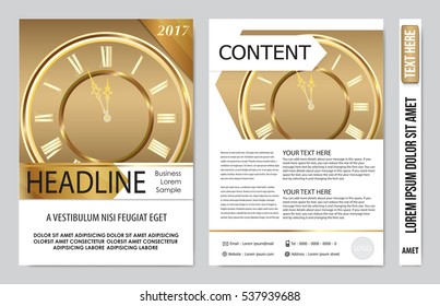 Brochure design template vector. Flyers annual report business magazine poster.Leaflet cover book presentation with abstract design background. Layout in A4 size.illustration