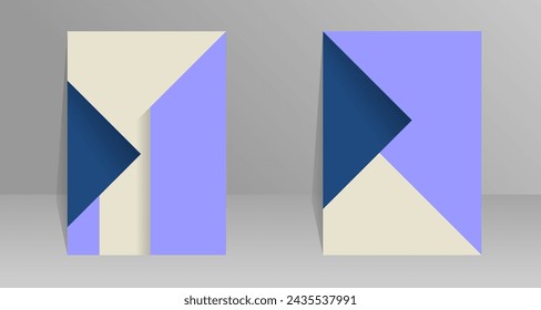 Brochure design template vector, Leaflet cover presentation, Book cover template.