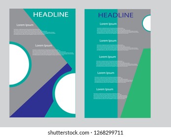 Brochure design template vector.Brochure template layout, 