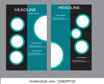 Brochure design template vector.Brochure template layout, 