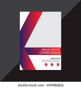 Brochure design template vector.Flyers annual report. Leaflet cover presentation. Layout . illustration.