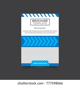 Brochure design template vector.Flyers annual report. Leaflet cover presentation. Layout . illustration.