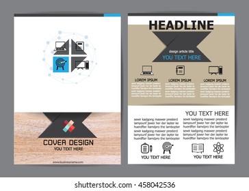 Brochure Design Templates. flyer layout, A4 size