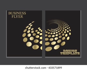 Brochure Design Template.Vector.