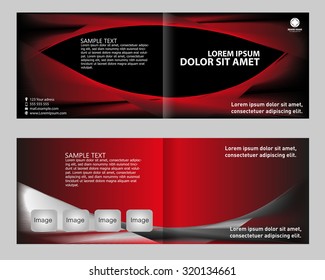 Brochure design vector 