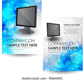 brochure design vector