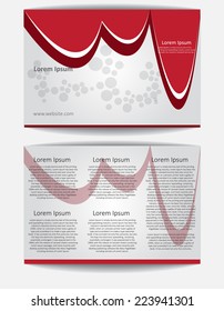 Brochure Design Vector Template