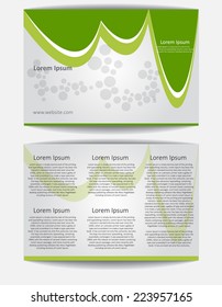 Brochure Design Vector Template