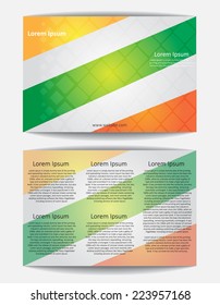 Brochure Design Vector Template