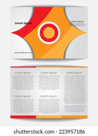 Brochure Design Vector Template