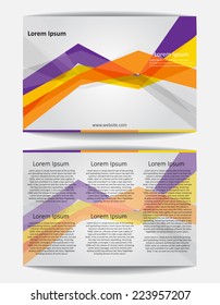 Brochure Design Vector Template