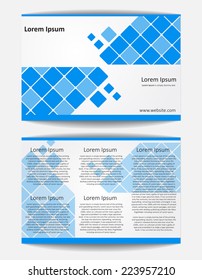 Brochure Design Vector Template