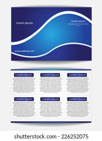 Brochure Design Vector Template