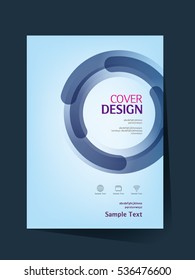 Brochure design vector template in A4 size. Annual report. Abstract book cover. Simple pattern. Flyer promotion. Presentation cover. Vector illustration.