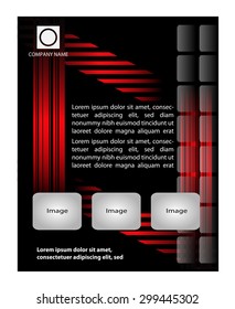Brochure flyer background 
