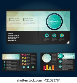 Brochure Flyer colorful design vector template