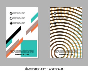 brochure, flyer, Cover design template