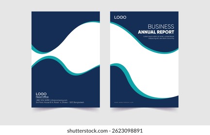brochure flyer cover design template. book cover template. minimal book cover