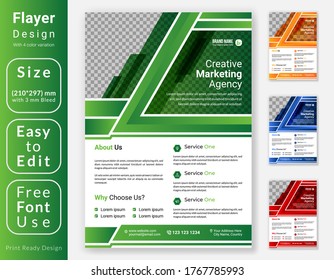 Brochure flyer cover layout poster design, modern annual report template, , A4 flyer design with abstract colorful shapes.
