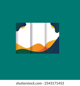 Folleto Diseño de volante Conjunto de Plantilla de diseño