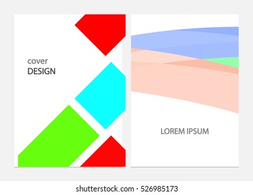 Brochure Flyer design Layout template in A4 size. Leaflet, flyer, poster template, vector illustration.