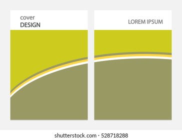 Brochure Flyer design Layout template in A4 size. Leaflet, flyer, poster template, vector illustration.