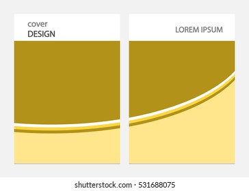 Brochure Flyer design Layout template in A4 size. Leaflet, flyer, poster template, vector illustration.