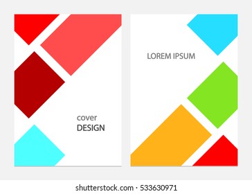 Brochure Flyer design Layout template in A4 size. Leaflet, flyer, poster template, vector illustration.
