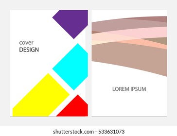 Brochure Flyer design Layout template in A4 size. Leaflet, flyer, poster template, vector illustration.