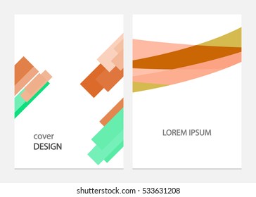 Brochure Flyer design Layout template in A4 size. Leaflet, flyer, poster template, vector illustration.