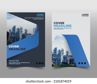 Brochure. Flyer Design. Leaflets Template. Cover Book and Magazine. background for business design, Annual Report Editable Vector illustration