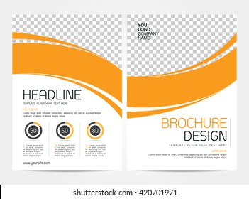 brochure, flyer design template