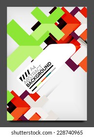 Folleto, plantilla de diseño de volante, diseño en línea de la web de negocios moderna