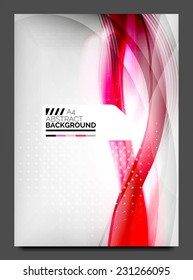 Brochure, flyer design template, modern business web online layout