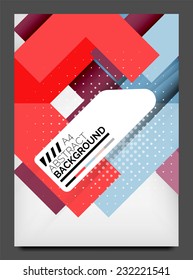 Broschüre, Flyer-Design-Vorlage, modernes Business-Web-Online-Layout