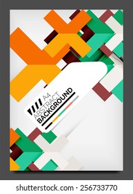 Broschüre, Flyer-Design-Vorlage, modernes Business-Web-Online-Layout