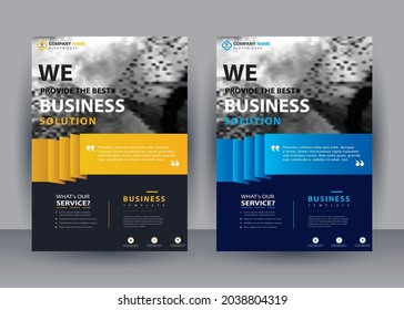 brochure flyer design template vector, Leaflet cover presentation abstract flat background, layout in A4 size
Easily editable vector format.
