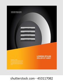 Brochure Flyer design template vector
