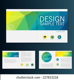 Brochure Flyer design vector template